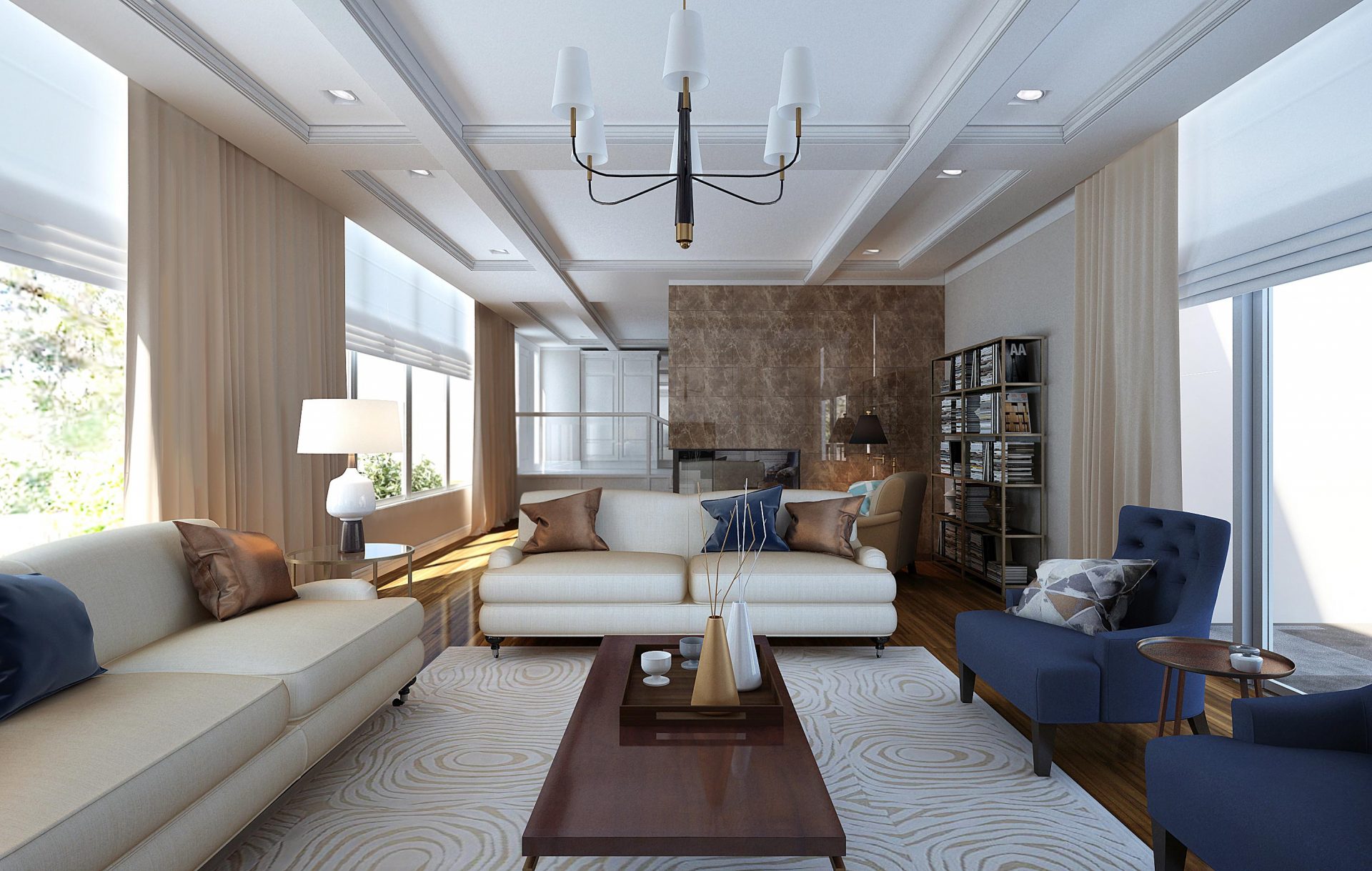 Luxury Interior Design for Living Room | Living Room Designer NYC, LA ...